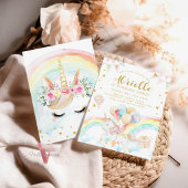 Invitation Anniversaire de Parties scintillant en or irlandai