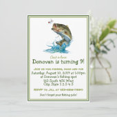 Invitation Anniversaire de pêche (Debout devant)