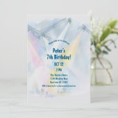 Invitation Anniversaire de préadolescent de K Pop (Debout devant)
