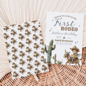 Invitation Anniversaire de Premier Rodéo Saddle Up