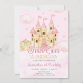 Invitation Anniversaire de Princesse (Devant)