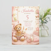 Invitation Anniversaire de Pyjama Confortable (Debout devant)