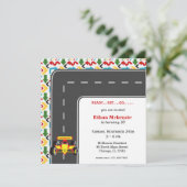 Invitation Anniversaire de Racecar (Debout devant)