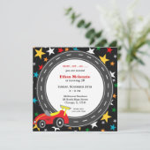 Invitation Anniversaire de Racecar (Debout devant)