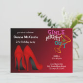 Invitation anniversaire de Red Stilettos (Debout devant)