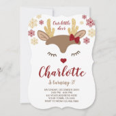 Invitation Anniversaire de Reindee (Devant)