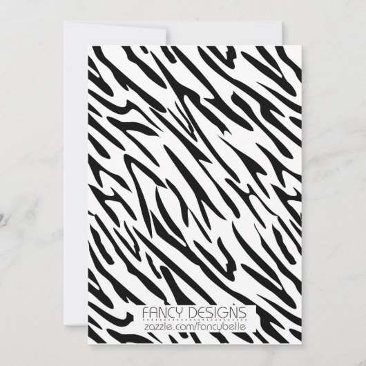 Invitation Anniversaire de Rock Star (Dos)