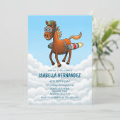 Invitation Anniversaire de Rocket Pony (Debout devant)