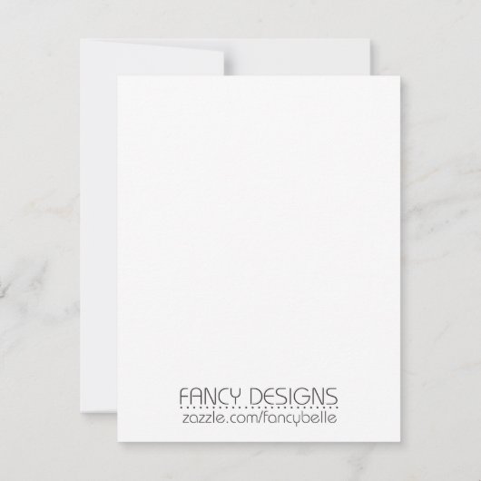 Invitation Anniversaire de Rodeo (Dos)