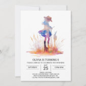 Invitation Anniversaire de Rodéo Moderne (Devant)