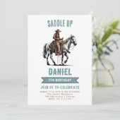 Invitation Anniversaire de Saddup Cowboy (Debout devant)
