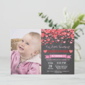 Invitation Anniversaire de Saint-Valentin Notre Petit Amoureu (Debout devant)