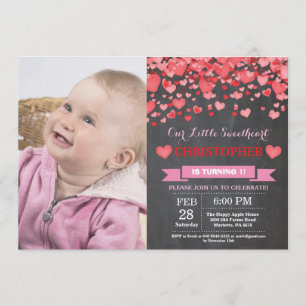 Invitation Anniversaire de Saint-Valentin Notre Petit Amoureu