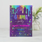 Invitation Anniversaire de Slime (Debout devant)