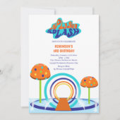 Invitation Anniversaire de Splash Pad (Devant)