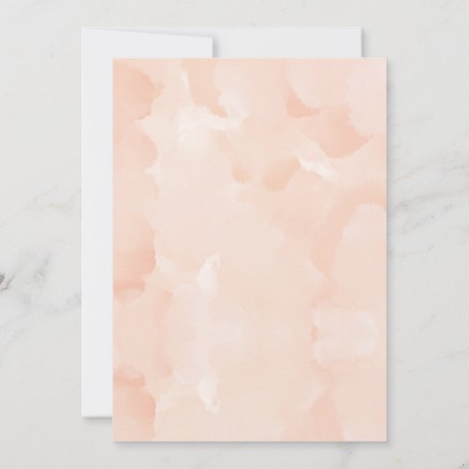 Invitation Anniversaire de Sweet Peach (Dos)