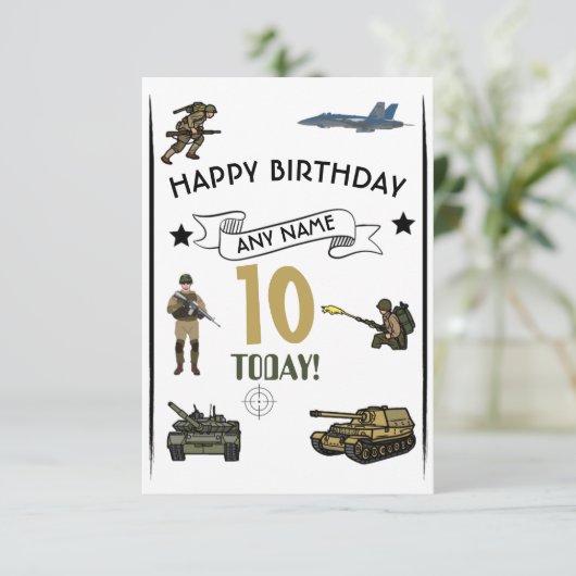 Invitation Anniversaire de Tank (Debout devant)