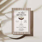 Invitation Anniversaire de Tini Bit, Espresso Martini