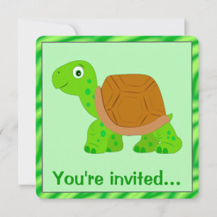 Invitation Anniversaire de Tortoise