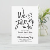 Invitation Anniversaire de We Forever Do| Vow Renewal Script (Debout devant)