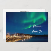 Invitation Anniversaire des aurores nordiques (Devant / Derrière)