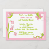 Invitation Anniversaire des bogues (Devant / Derrière)