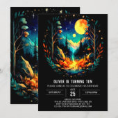 Invitation Anniversaire des Bois (Devant / Derrière)