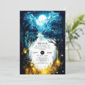 Invitation Anniversaire des bois d'enfants enchantés (Debout devant)