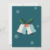 Invitation Anniversaire des cerfs d'hiver (Dos)