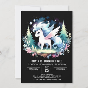 Invitation Anniversaire des chevaux de forêt