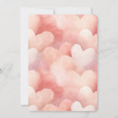 Invitation Anniversaire des Coeurs Bleus Pretty Rose (Dos)