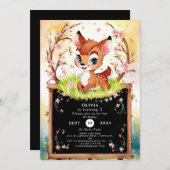 Invitation Anniversaire des enfants magiques (Devant / Derrière)