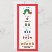 Invitation Anniversaire des fruits très affamés de la Caterpi (Devant)