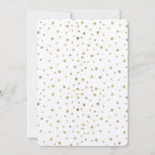 Invitation Anniversaire des Gold Stars (Dos)