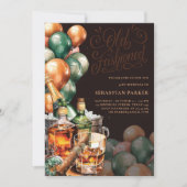 Invitation Anniversaire des hommes de Cigar et Whisky (Devant)