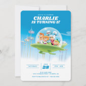 Invitation Anniversaire des Jetsons (Devant)
