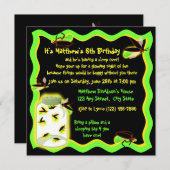 Invitation Anniversaire des lucioles (Devant / Derrière)