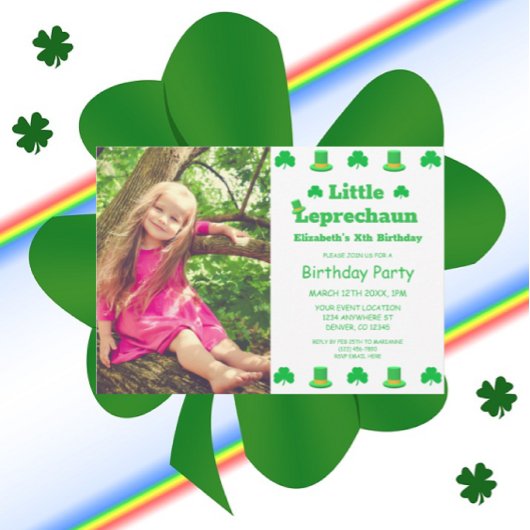 Invitation Anniversaire des petits lutins