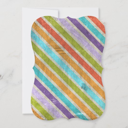 Invitation Anniversaire des petits monstres effrayants (Dos)