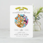 Invitation Anniversaire des Pierrafeu (Debout devant)