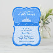 Invitation Anniversaire des princes de la Couronne bleue (Debout devant)