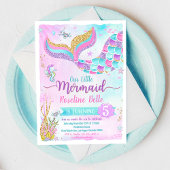 Invitation Anniversaire des sirènes marines