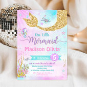 Invitation Anniversaire des sirènes marines