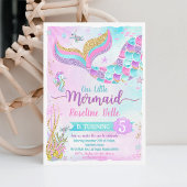 Invitation Anniversaire des sirènes marines