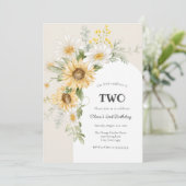 Invitation Anniversaire des tournesols et des marais (Debout devant)