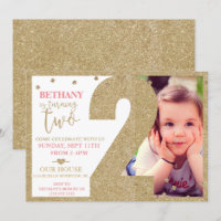 Invitation Anniversaire Deuxième Anniversaire Pail