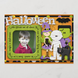 Invitation Anniversaire d'Halloween