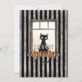 Invitation Anniversaire d'Halloween (Dos)
