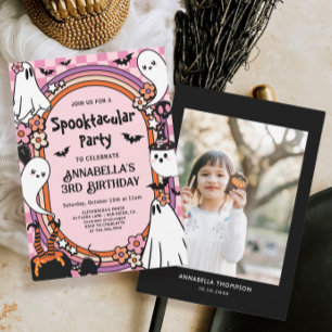 Invitation Anniversaire D'Halloween Pour Enfants