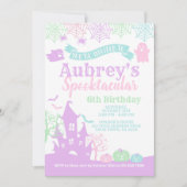 Invitation Anniversaire d'Halloween Spooktacular (Devant)